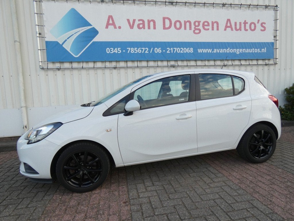 Opel CORSA 1.0 TURBO ONLINE EDITION,Airco,Navi,Bltooth,Camer, Auto's, Gebruikt, Euro 6, Electronic Stability Program (ESP), Handgeschakeld