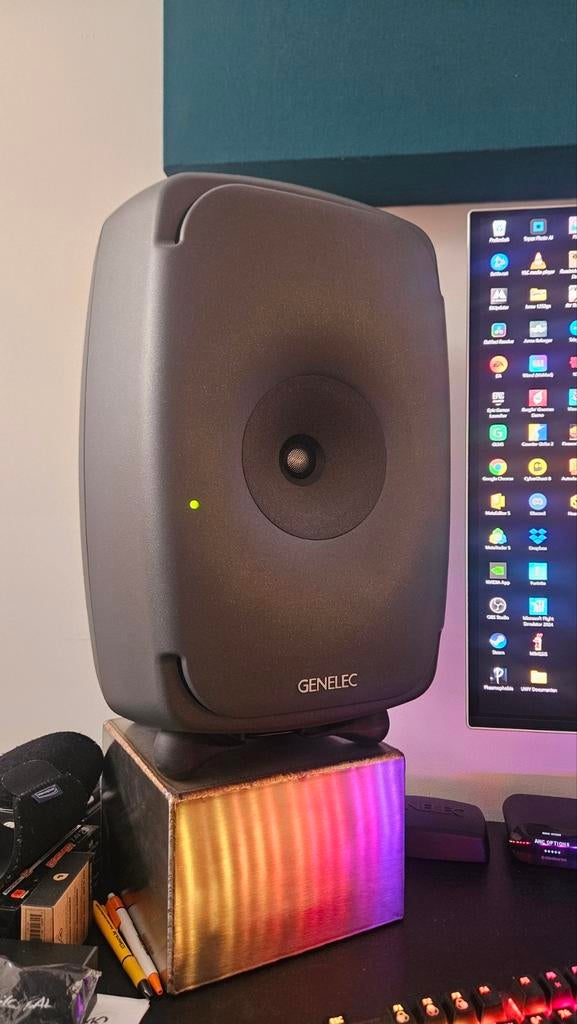 Set GENELEC 8351B + GLM, Ophalen, Zo goed als nieuw, Audio