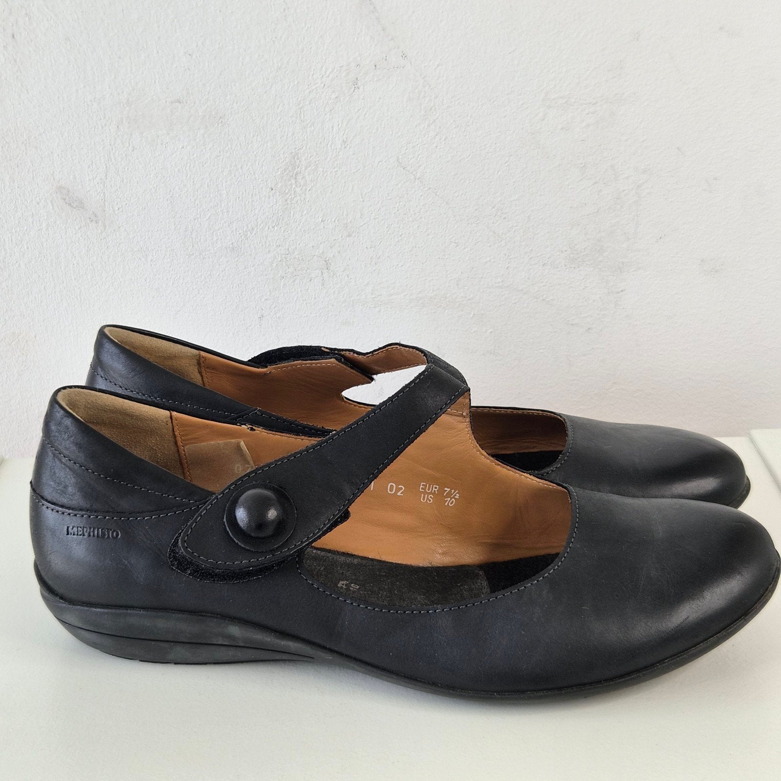 Mephisto Odalys air-jet mary jane schoenen 41.5 zwart, Schoenen met lage hakken, Mephisto, Zwart, Ophalen of Verzenden