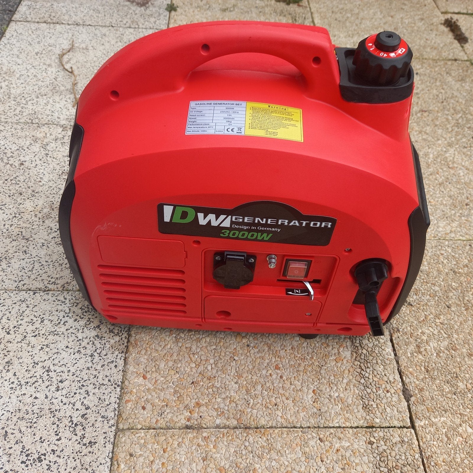 DWG Generator 3000W - Benzine Aggregaat, Ophalen of Verzenden, Zo goed als nieuw