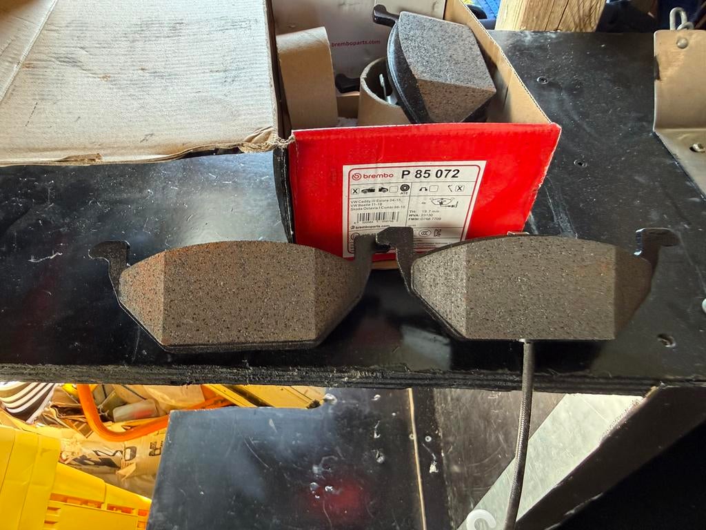 Volkswagen Caddy Remblokken, Ophalen of Verzenden, Nieuw