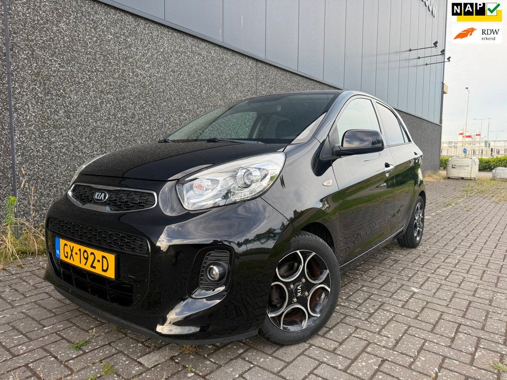 Kia Picanto 1.0 CVVT First Edition/1ste eigen/Dealer OH/Crui, Auto's, Kia, Voorwielaandrijving, Euro 5, Stof, Gebruikt