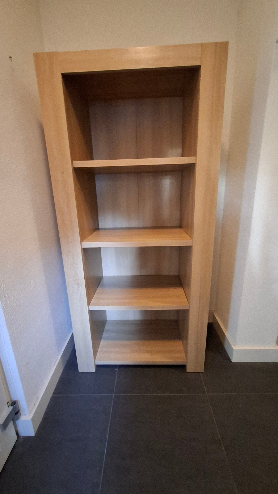 Boekenkast 191x90x50 cm in nette staat, Ophalen, Met plank(en), 50 tot 100 cm, Zo goed als nieuw