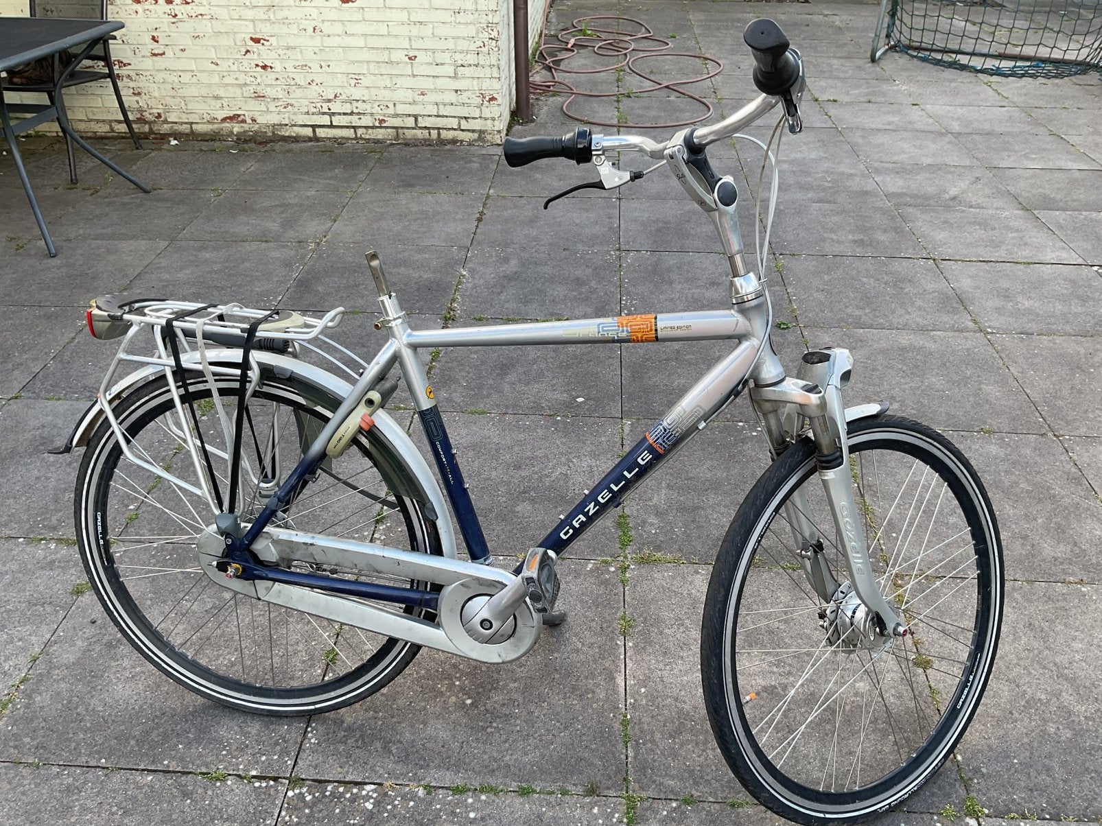 Gazelle Orange fiets. Opknapper, Fietsen en Brommers, Fietsen | Heren | Herenfietsen, Ophalen, Gebruikt, Gazelle