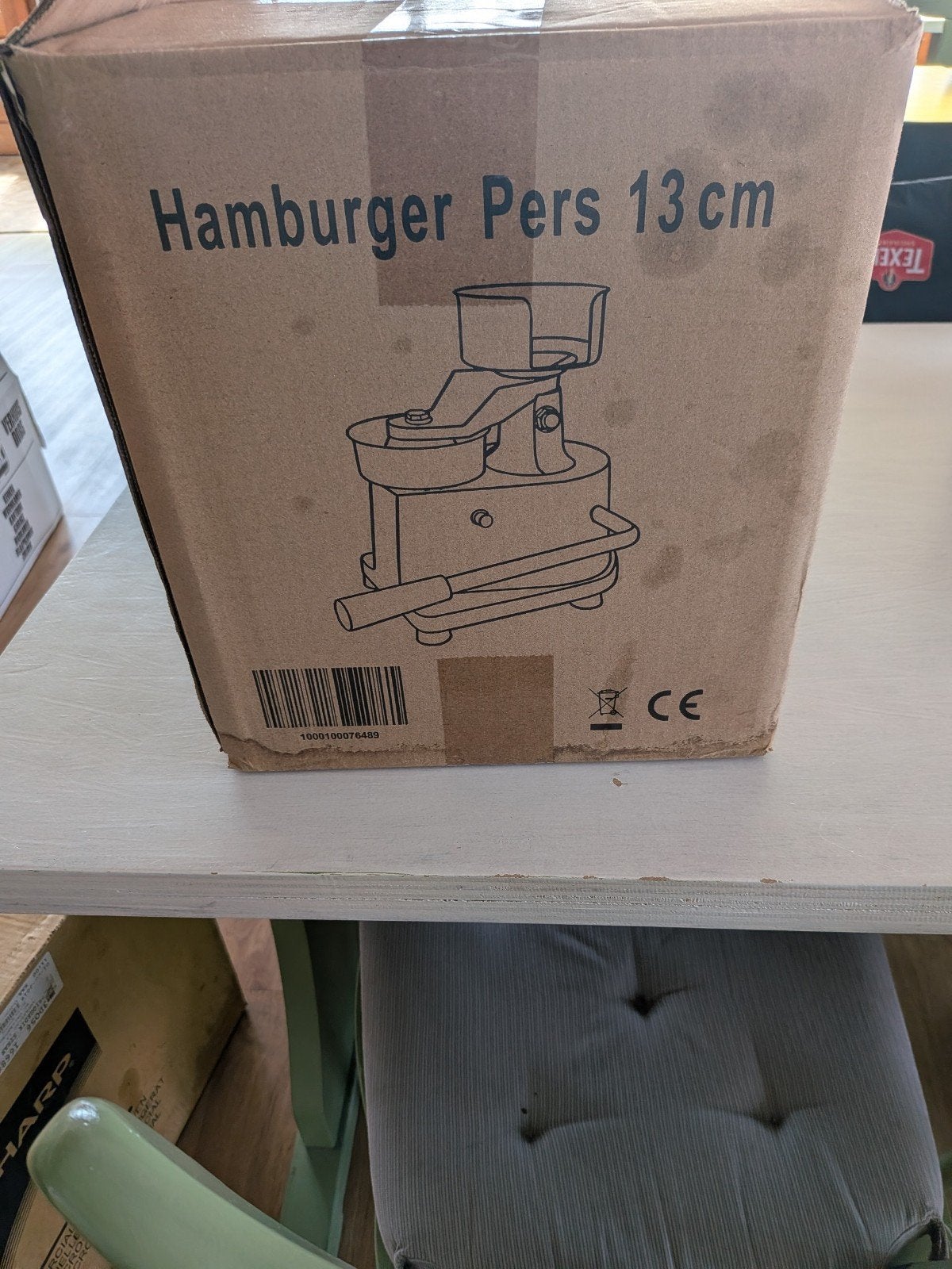 Hamburger Pers 13 cm - Maak zelf perfecte burgers, Ophalen, Nieuw