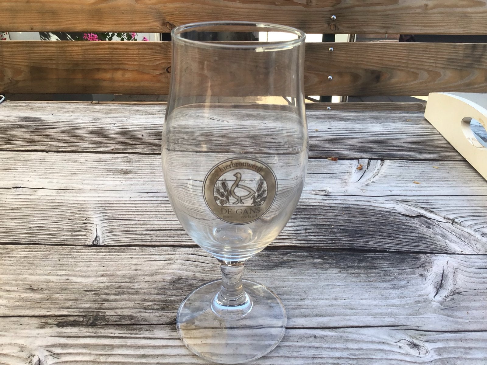 Bierglas 'De Gans' - Zo goed als nieuw, Verzamelen, Ophalen of Verzenden, Zo goed als nieuw