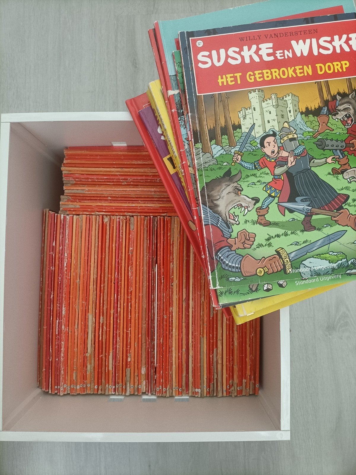 Grote collectie Suske en Wiske stripboeken, Meerdere stripboeken, Ophalen, Gelezen