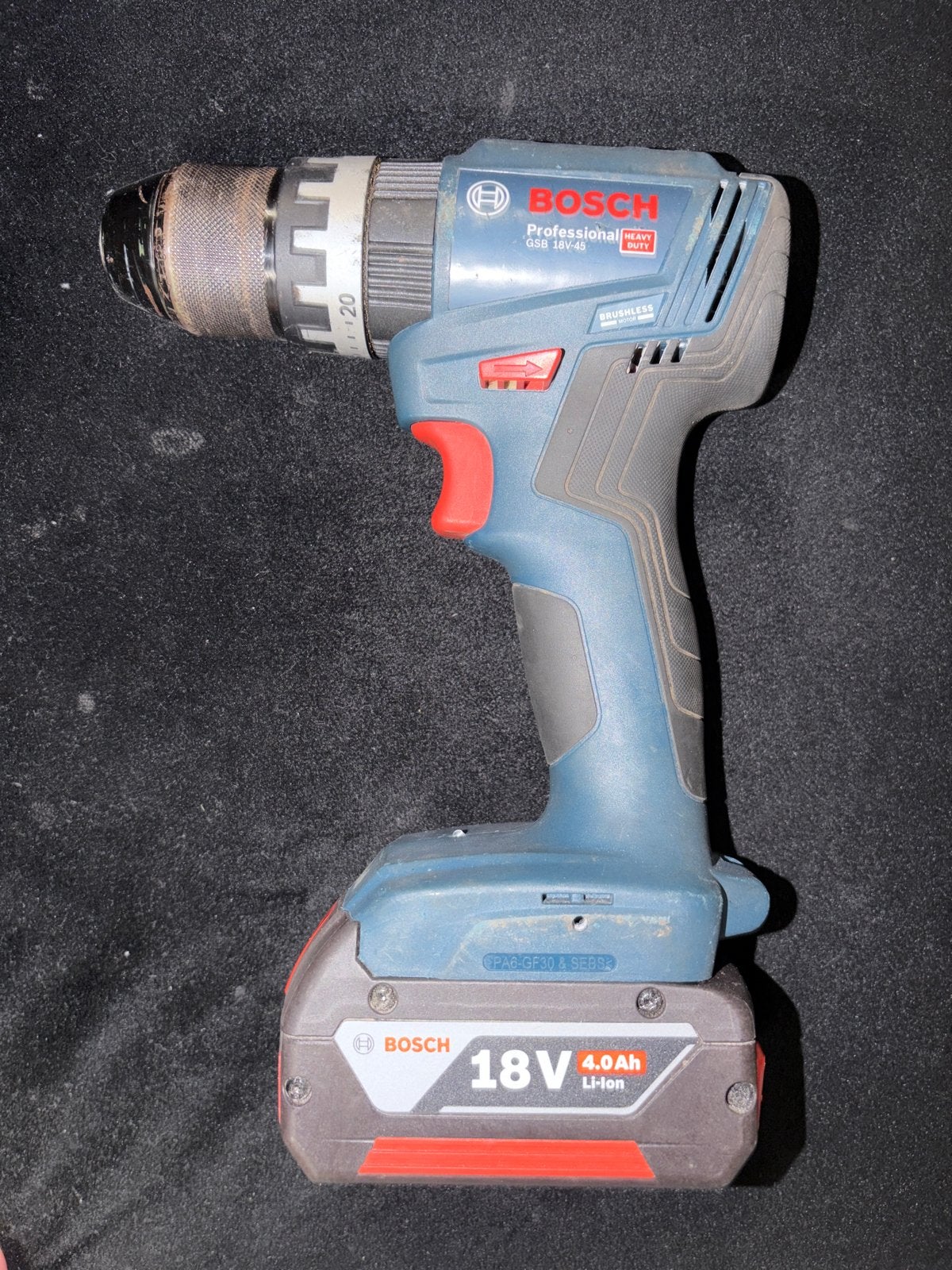 Bosch Professional GSB 18V-45 Accu Klopboormachine, Doe-het-zelf en Verbouw, Ophalen of Verzenden, Boor- en Schroefmachine, Klopboormechanisme