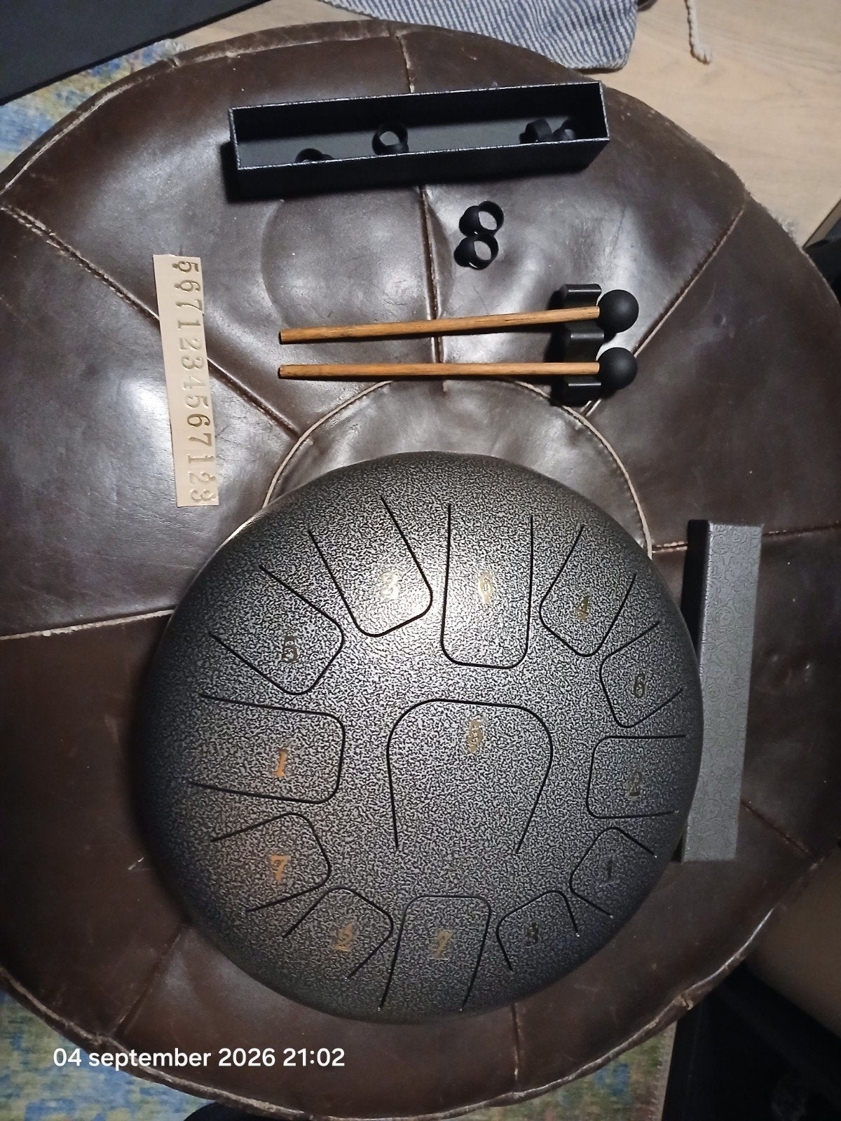 Stalen Tongtrommel (Steel Tongue Drum), Muziek en Instrumenten, Ophalen of Verzenden, Zo goed als nieuw