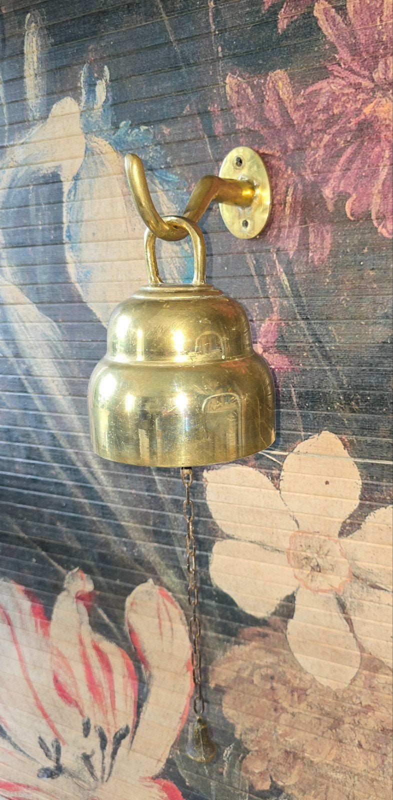 Antiek bronzen scheepsbel kroegbel, Ophalen of Verzenden