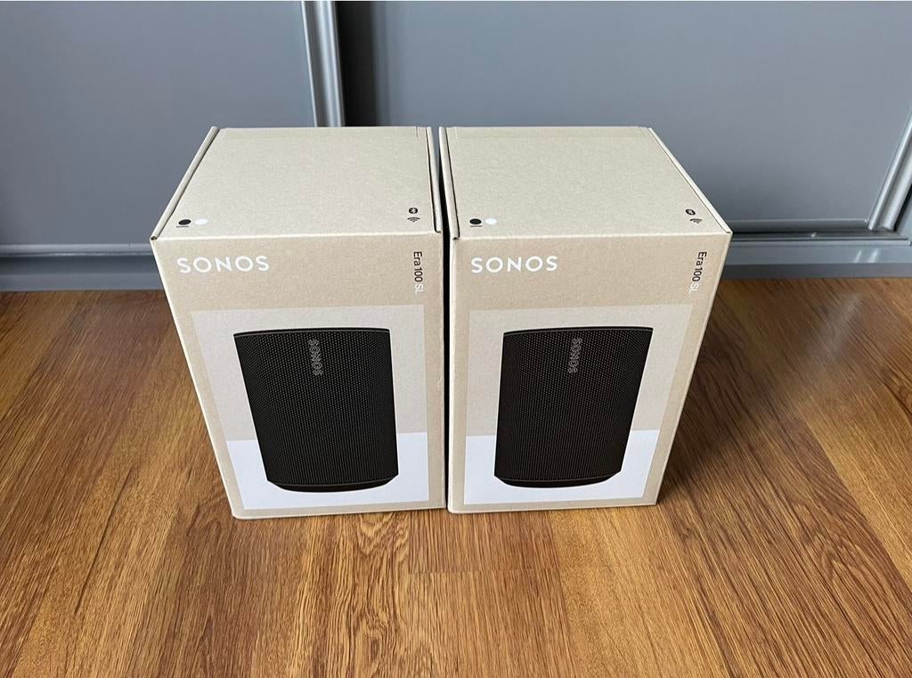 2x Sonos Era 100 SL - Nieuw in doos, Nieuw, Ophalen of Verzenden, Sonos, Minder dan 60 watt