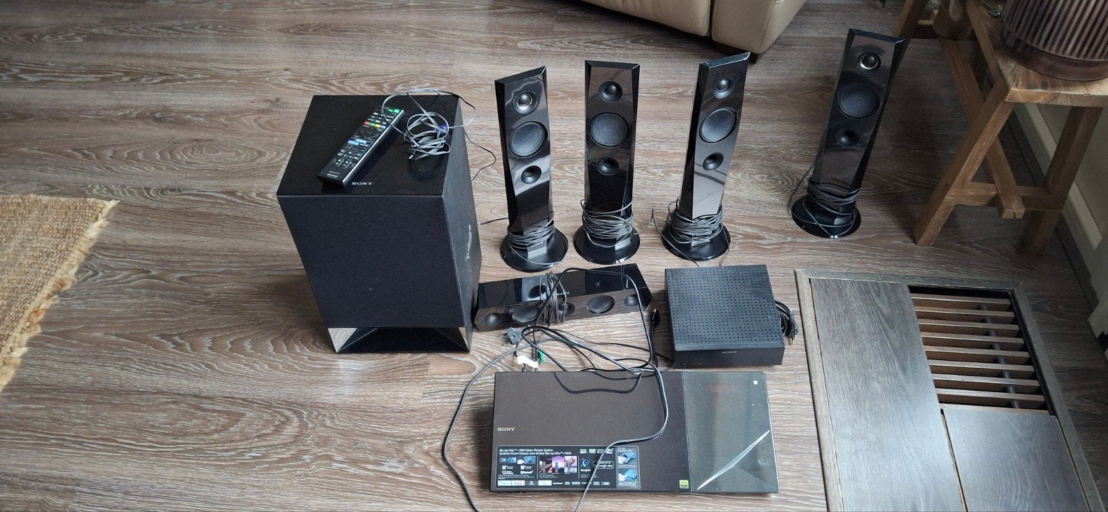 home cinema set compleet, Ophalen, Gebruikt, Sony