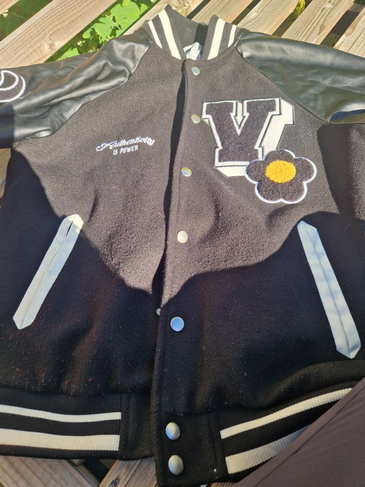 Stoer jack met leuke details, Zwart, Ophalen of Verzenden, Onbekend, Maat 34 (XS) of kleiner