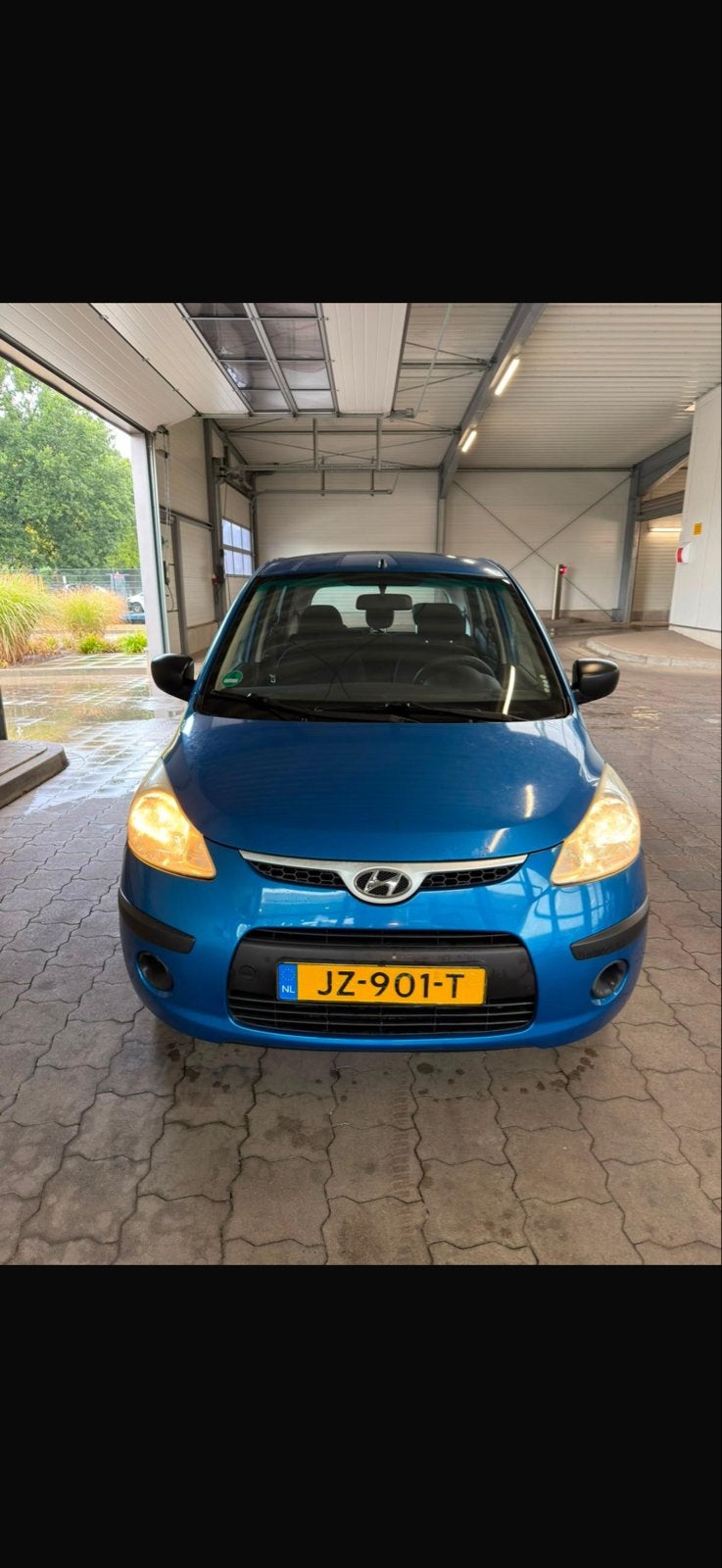 Hyundai i10 1.1 I 5DR 2009 Blauw, Voorwielaandrijving, 31 €/maand, 4 cilinders, Particulier