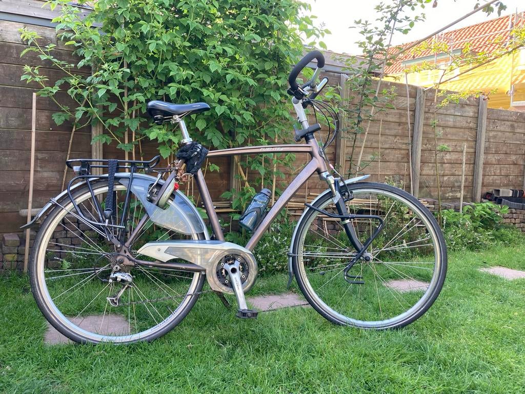 Gazelle Fuente, met 27 versnellingen en vlinderstuur, Ophalen, Gebruikt, Velgrem, Versnellingen