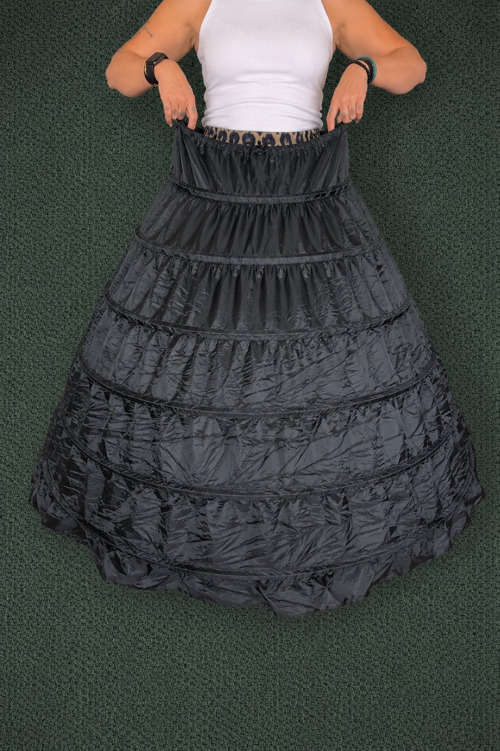 Beautelicate Hoepelrok / Petticoat – Zwart –, Kleding | Dames, Carnavalskleding en Feestkleding, Maat 42/44 (L), Nieuw, Ophalen of Verzenden