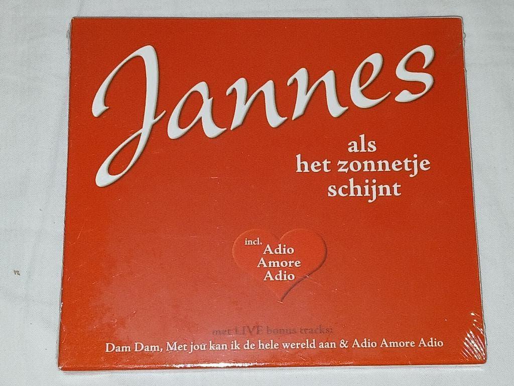 5 cd's van JANNES, Ophalen of Verzenden, Zo goed als nieuw, Levenslied of Smartlap, Boxset