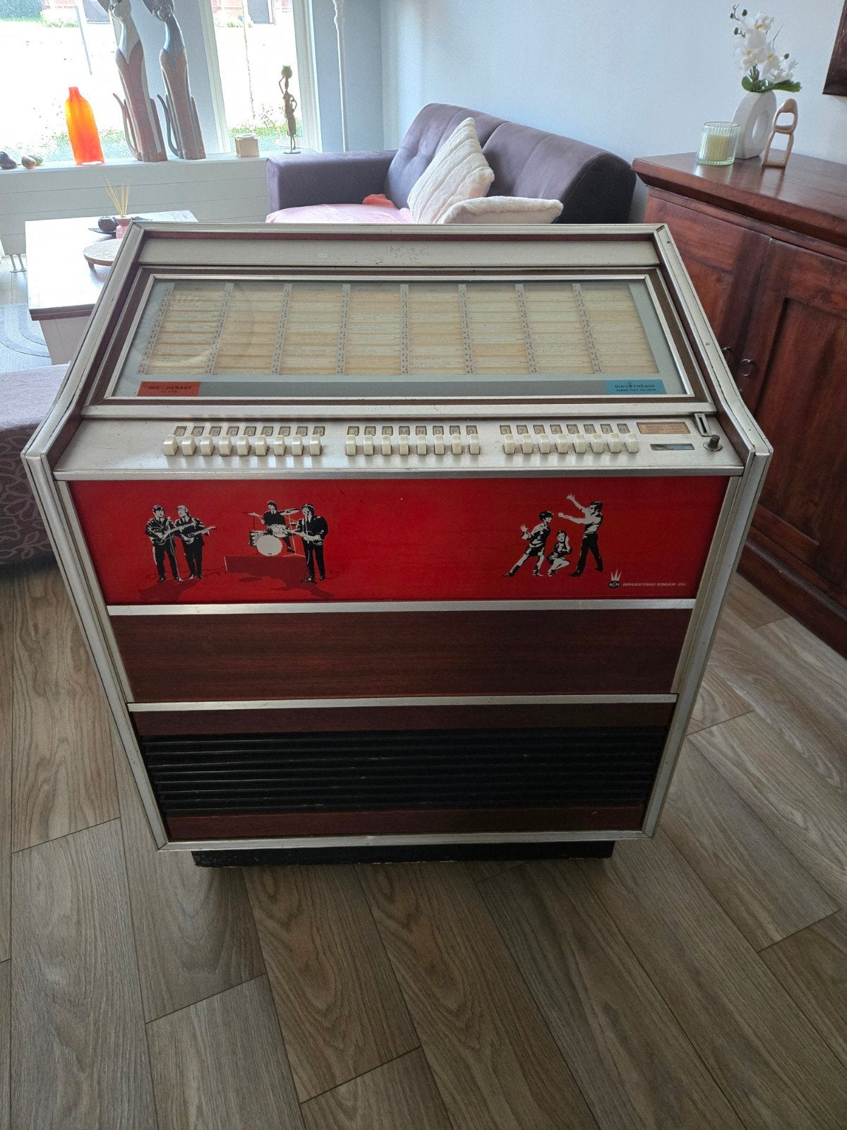 te koop jukebox, Verzamelen, Automaten | Jukeboxen, Ophalen, Gebruikt, 1970 tot heden, Overige merken