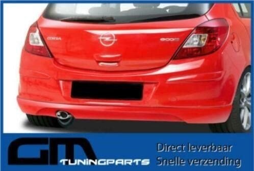 # opc line achterbumperspoiler opel corsa d 3-5 deurs #, -, -, Opel, Nieuw