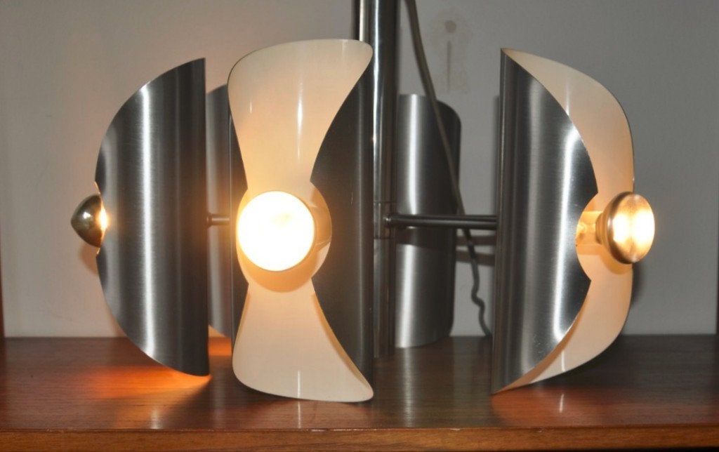Space age lamp van Massive, Ophalen, E14 (klein), Metaal, Gebruikt