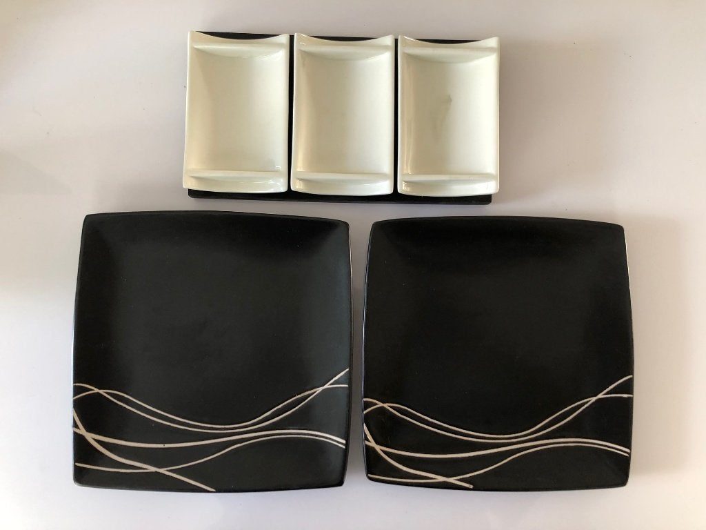 Sushi set, Ophalen of Verzenden, Nieuw, Aardewerk, Overige stijlen