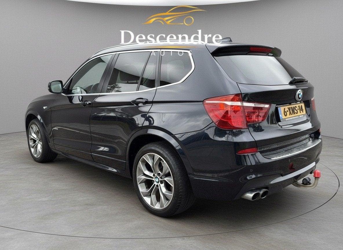 BMW X3 xDrive35d HE M Sport MOTOR SCHADE ex bpm (bj 2013), Auto's, Automaat, Euro 5, Gebruikt, Zwart