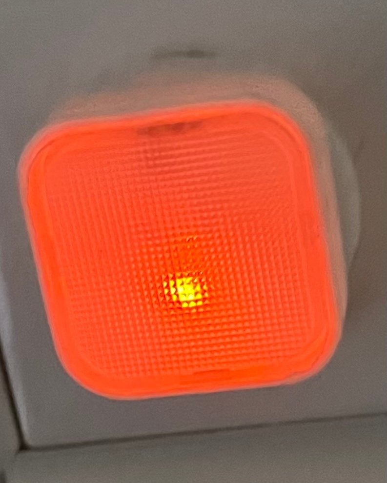 Nachtlampje met stekker - Oranje LED, Ophalen of Verzenden, Zo goed als nieuw