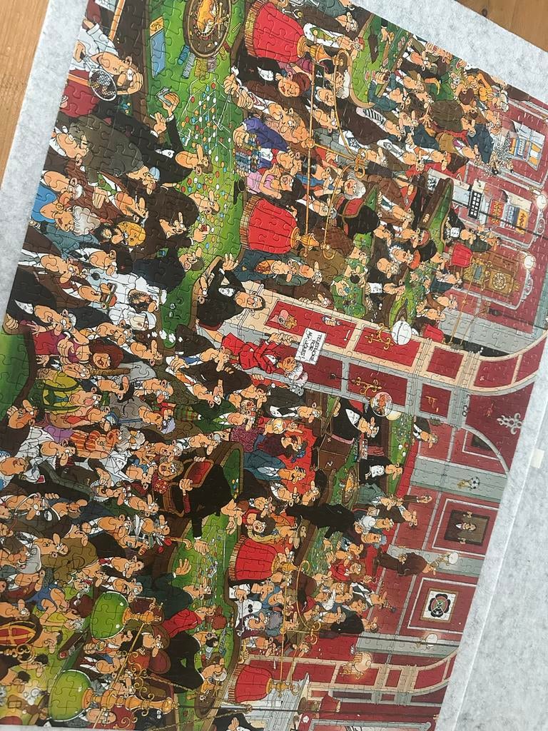 Jan van Haasteren Crazy Casino Puzzel 950 Stukjes, Ophalen of Verzenden, 500 t/m 1500 stukjes, Zo goed als nieuw, Legpuzzel