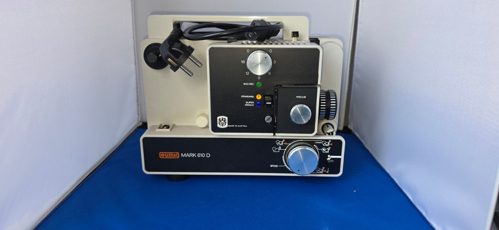 Eumig Mark 610 D Super 8 Filmprojector, Ophalen, Gebruikt