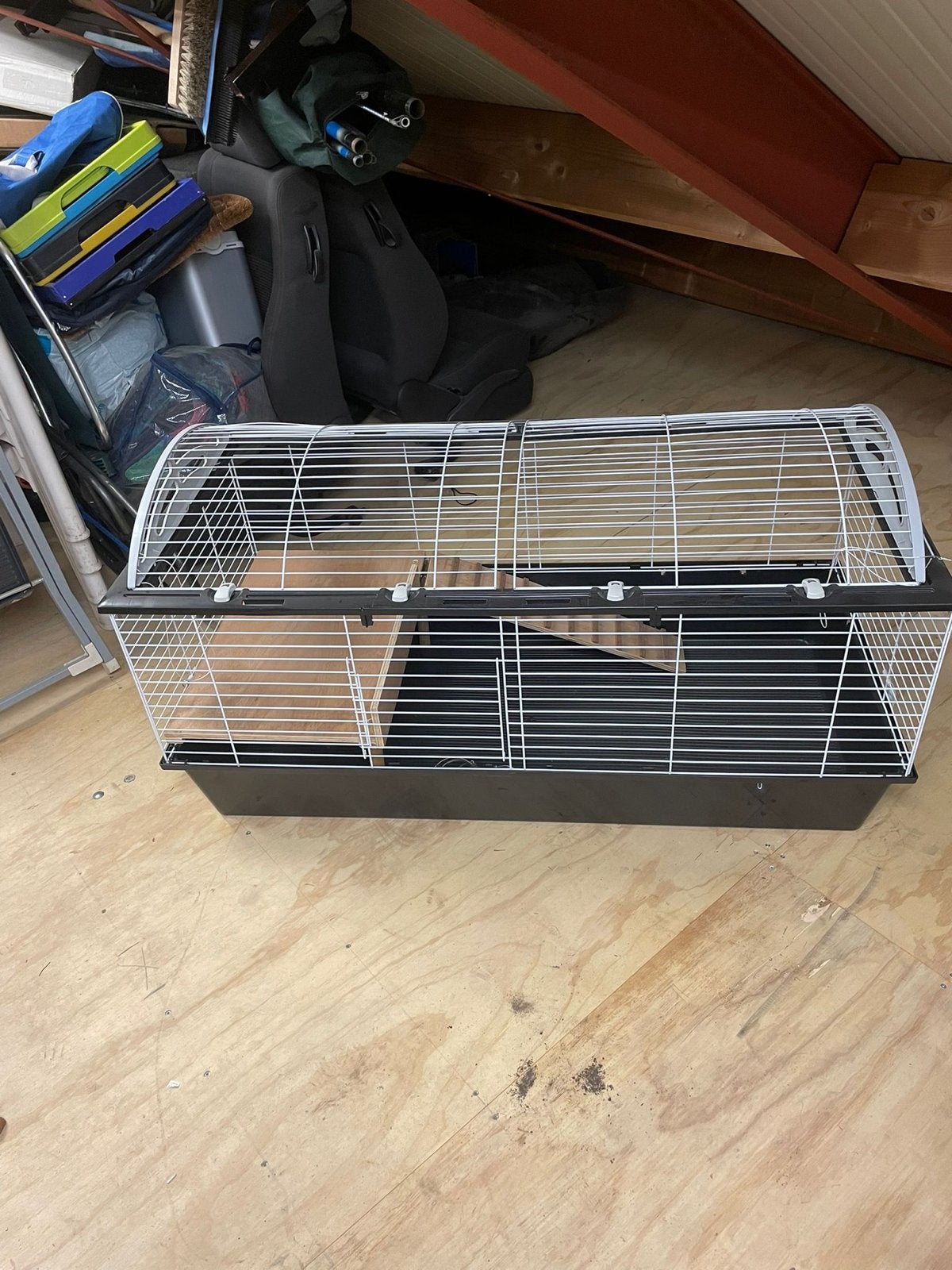 Cavia kooi ferplast 120, Dieren en Toebehoren, Knaagdieren en Konijnen | Hokken en Kooien, Zo goed als nieuw, Kooi, Minder dan 60 cm