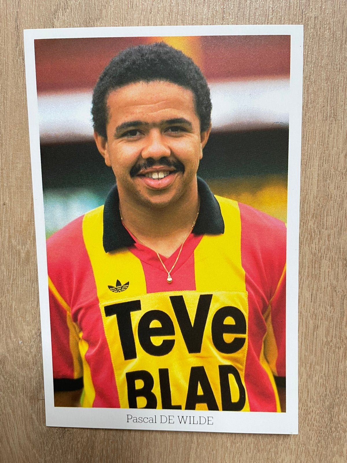 Fotokaart Pascal de Wilde (KV Mechelen)., Verzamelen, Sportartikelen en Voetbal, Ophalen of Verzenden, Nieuw, Buitenlandse clubs