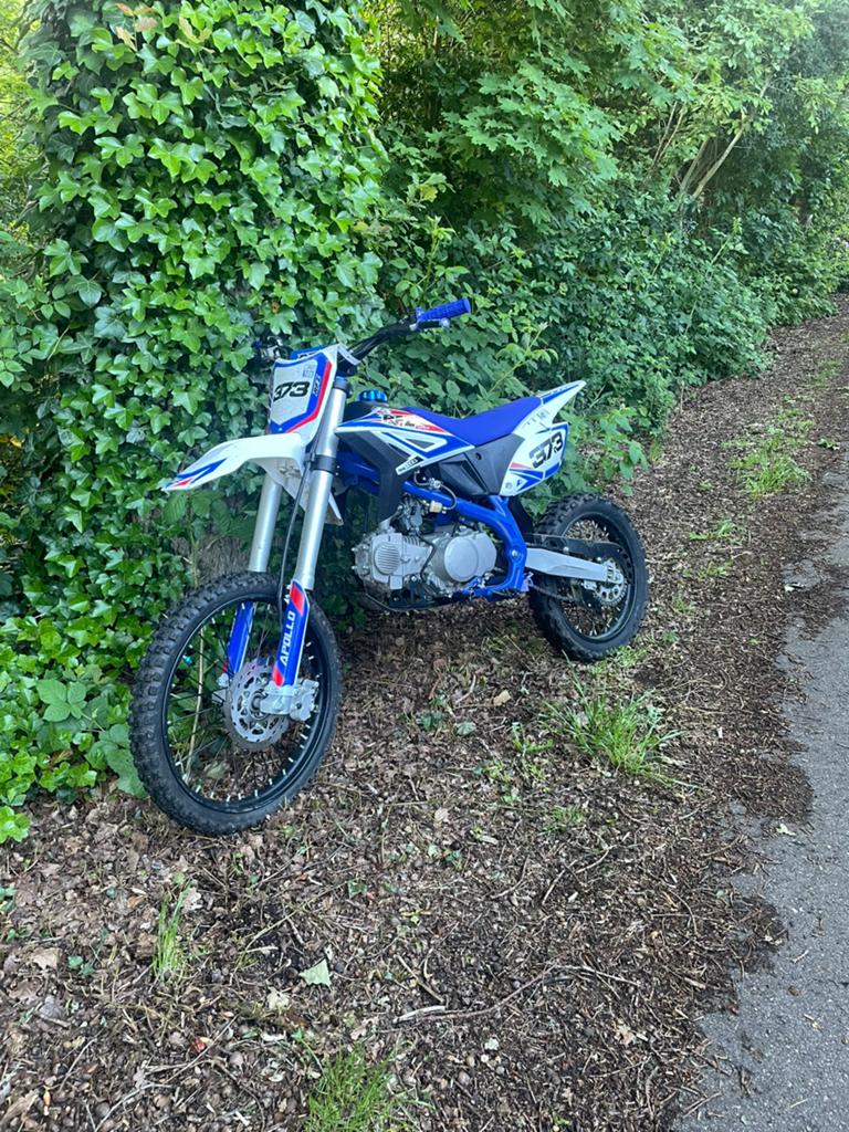 Apollo rfz 140cc pitbike, 140 cc, Ophalen of Verzenden, Schijfrem, Pitbike