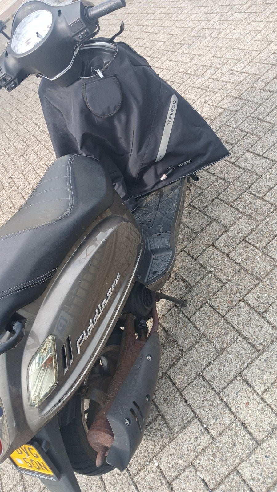 Sym fiddle 2 - 4TAKT 2020, Ophalen, Maximaal 45 km/u, Zo goed als nieuw, Benzine