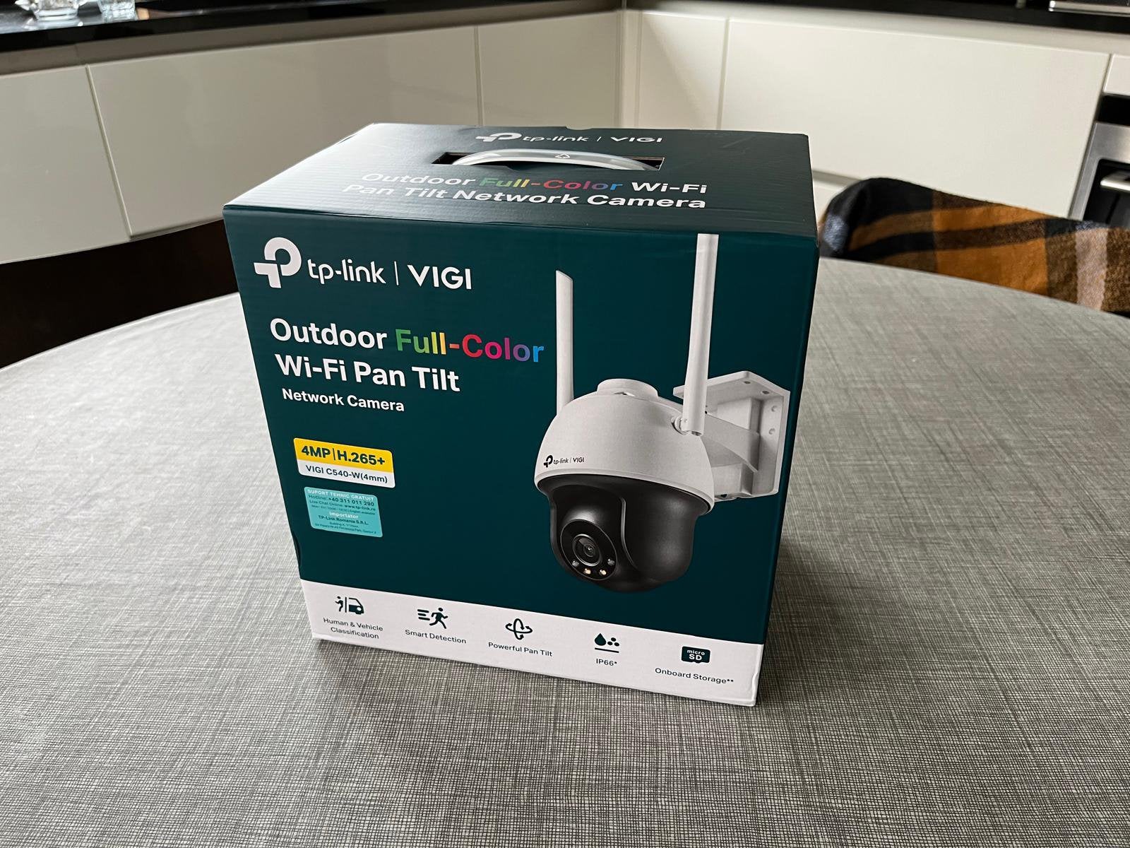 TP-Link VIGI c540-W full-color network camera, Ophalen of Verzenden, Nieuw