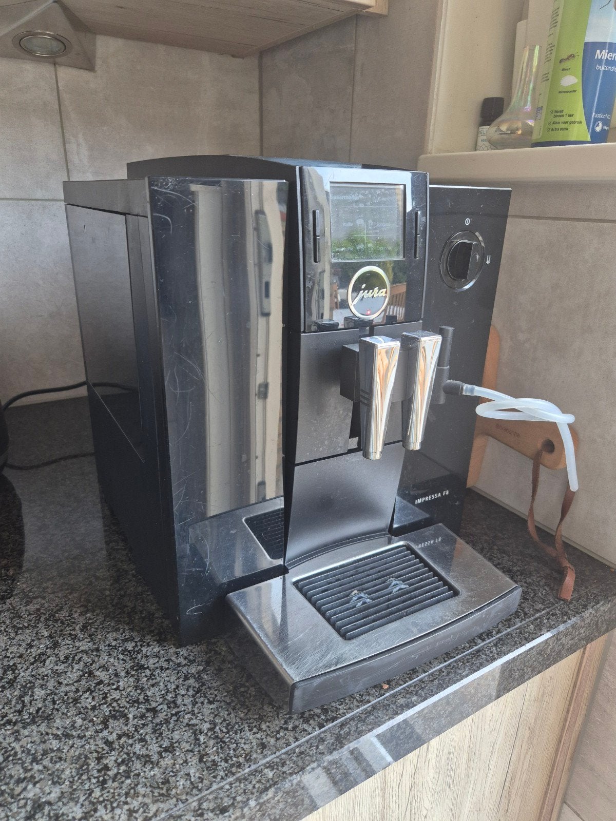 Jura Impressa F8 Koffiemachine - Gebruikt, Ophalen, Gebruikt, Koffiemachine, Koffiebonen