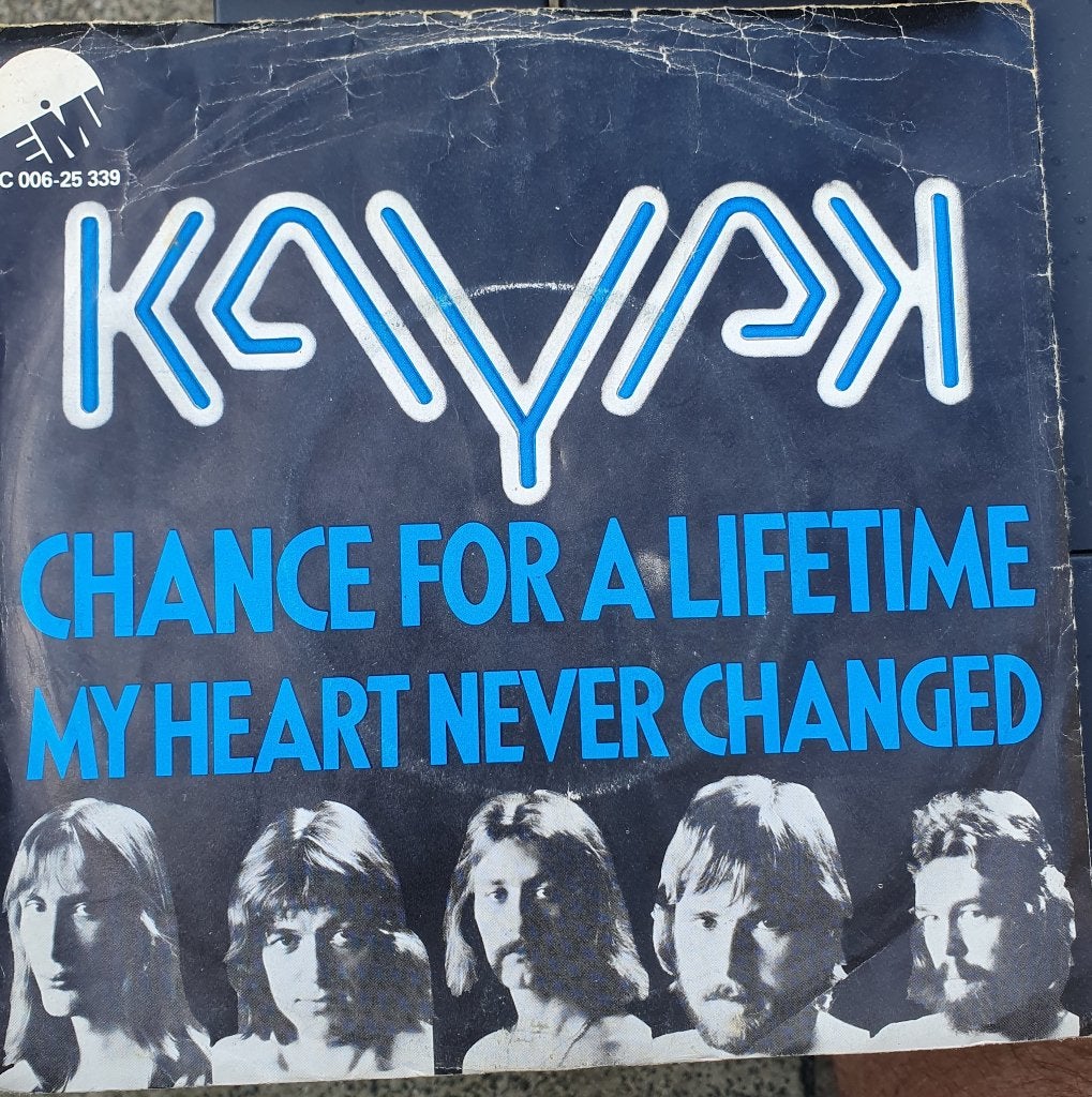 Kayak - Change For A Lifetime, Gebruikt, 7 inch, Pop, Fotohoes