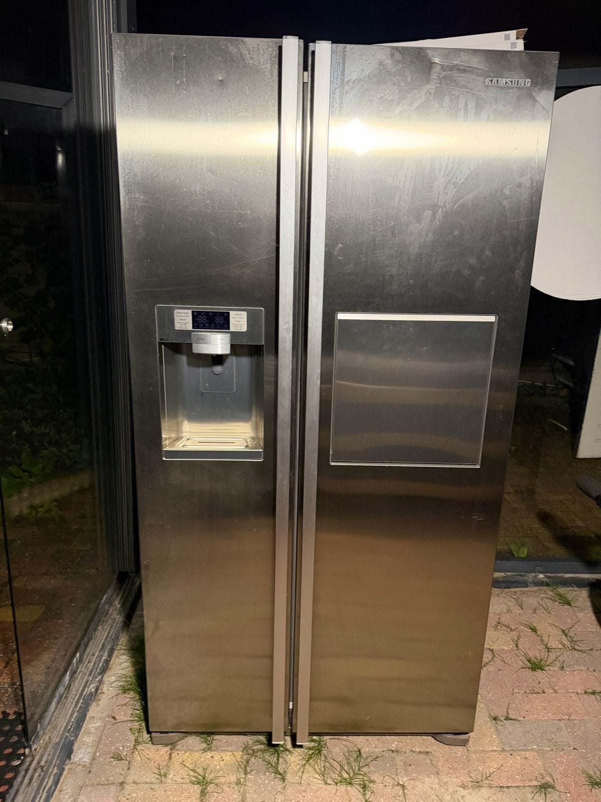 Samsung | koel | vries | combinatie | ijsblokjes | koudwater, Witgoed en Apparatuur, Ophalen, Gebruikt, 200 liter of meer, 60 cm of meer