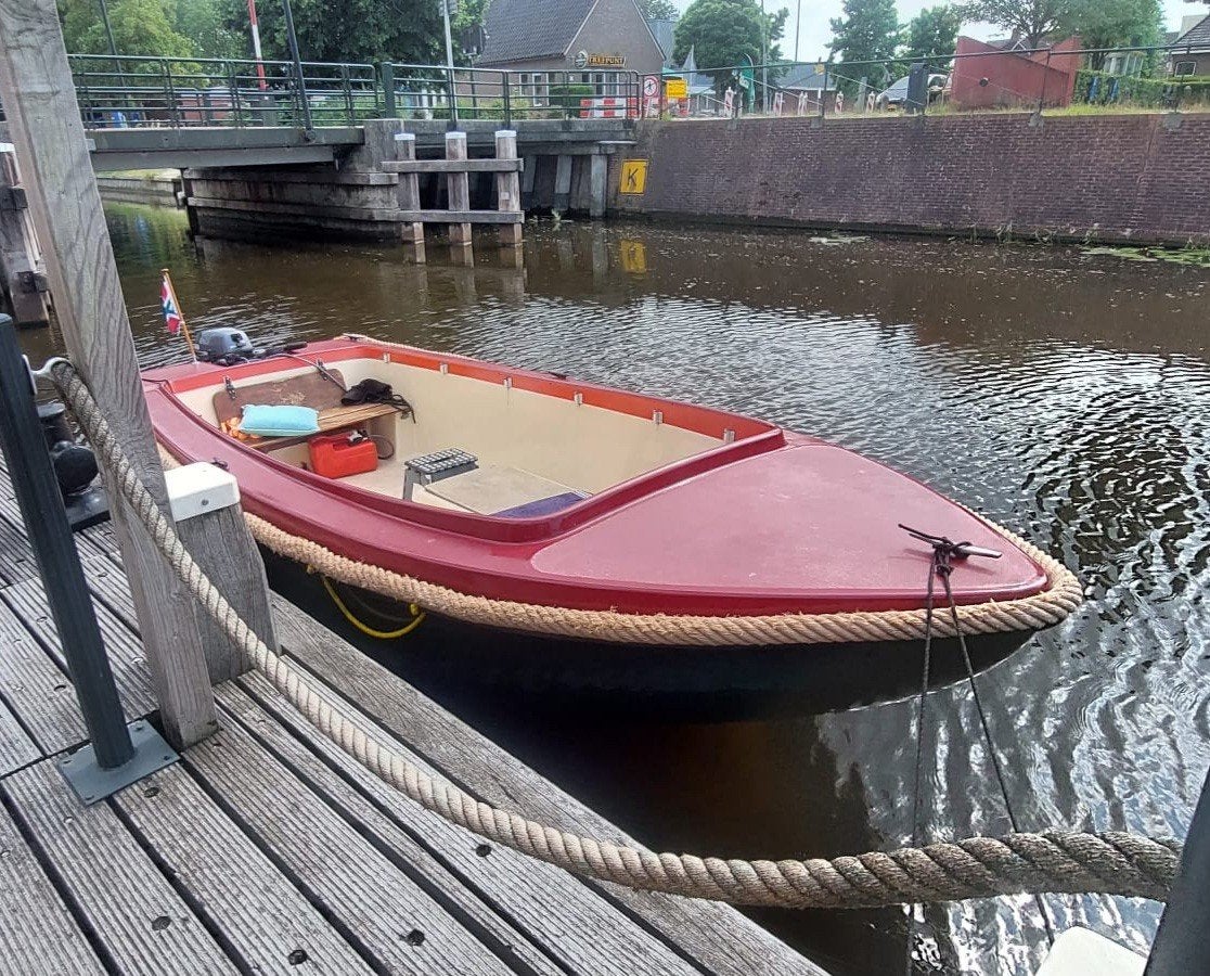 Sloep / visboot, Watersport en Boten, Sloepen, Buitenboordmotor, Ophalen