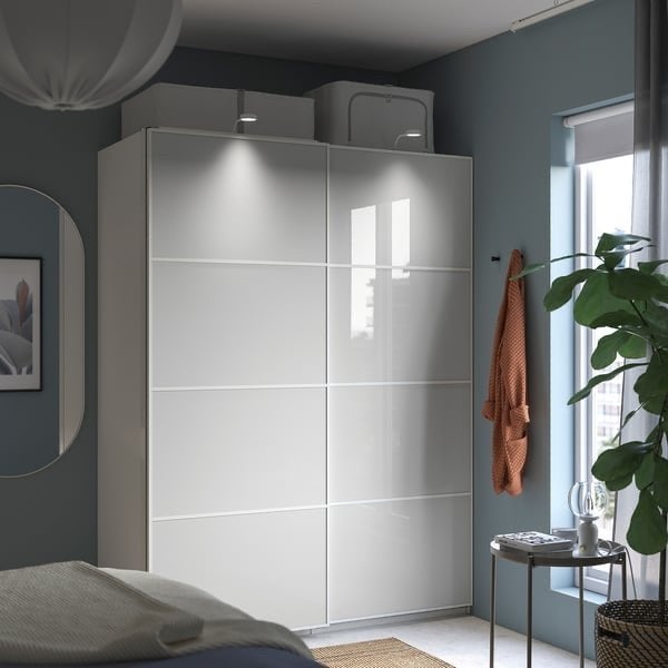 IKEA Pax Set van 2 Schuifdeuren, 200x236 cm, Ophalen, Overige materialen, 200 cm of meer, 150 tot 200 cm