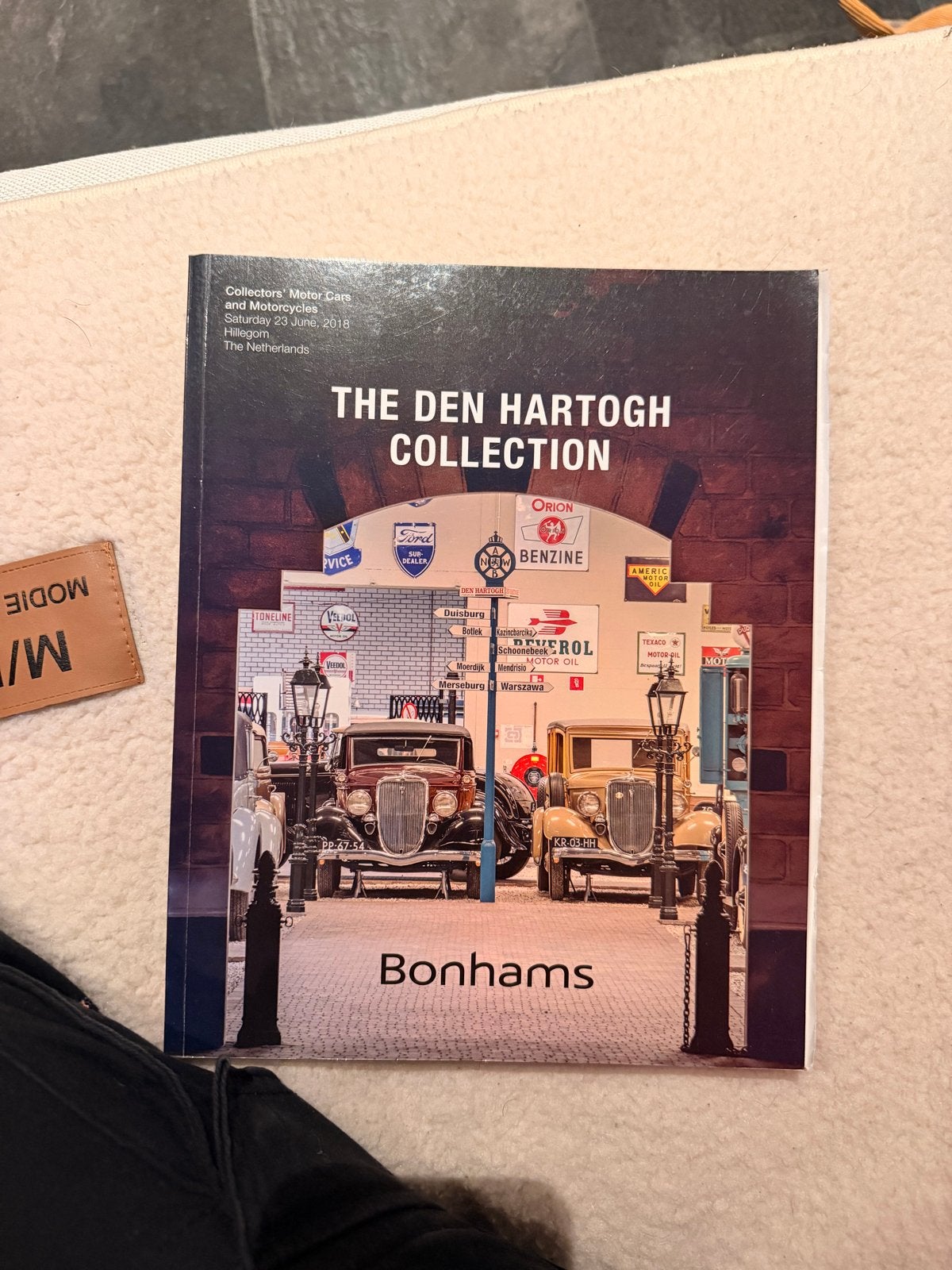 Bonhams Den Hartogh Collectie Veilingcatalogus 2018, Ophalen of Verzenden, Zo goed als nieuw, Ford