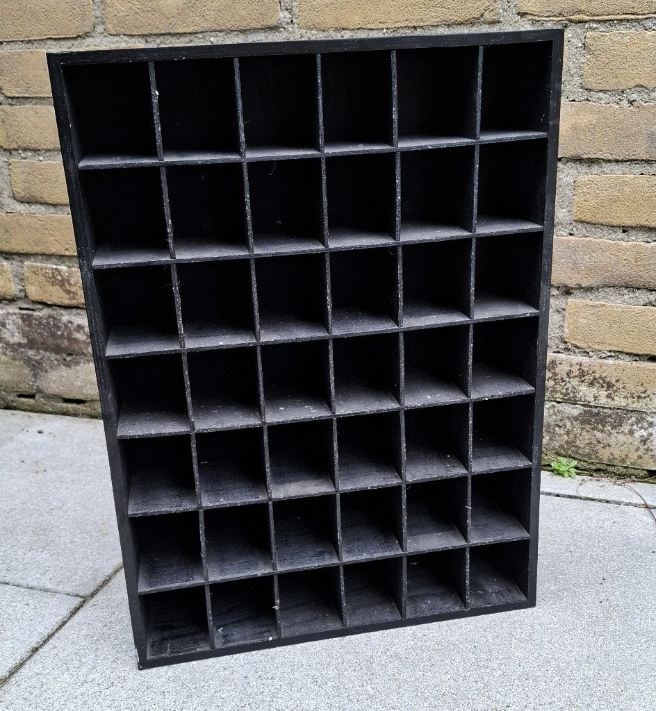 zwarte letterbak 33 x 46 cm, Ophalen, Gebruikt, 46 cm, Overige typen