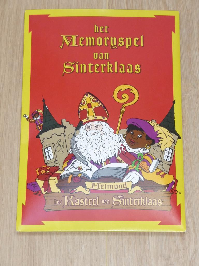 Het Memoryspel van Sinterklaas (papier) ZGAN, Ophalen of Verzenden, Zo goed als nieuw