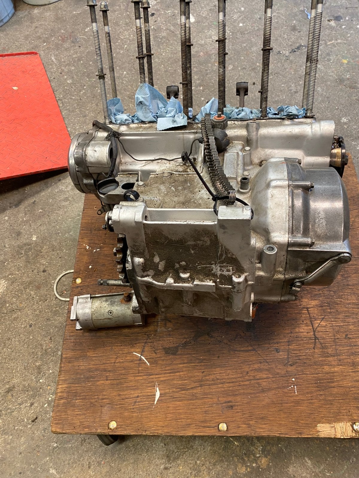 Onderdelen Honda CB 750, Motoren, Ophalen