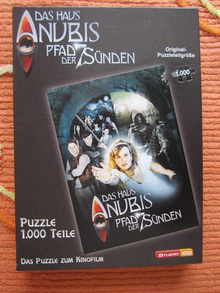 Puzzel Das haus Anubis Pfad der 7 Sünden, Ophalen, 500 t/m 1500 stukjes, Zo goed als nieuw, Legpuzzel