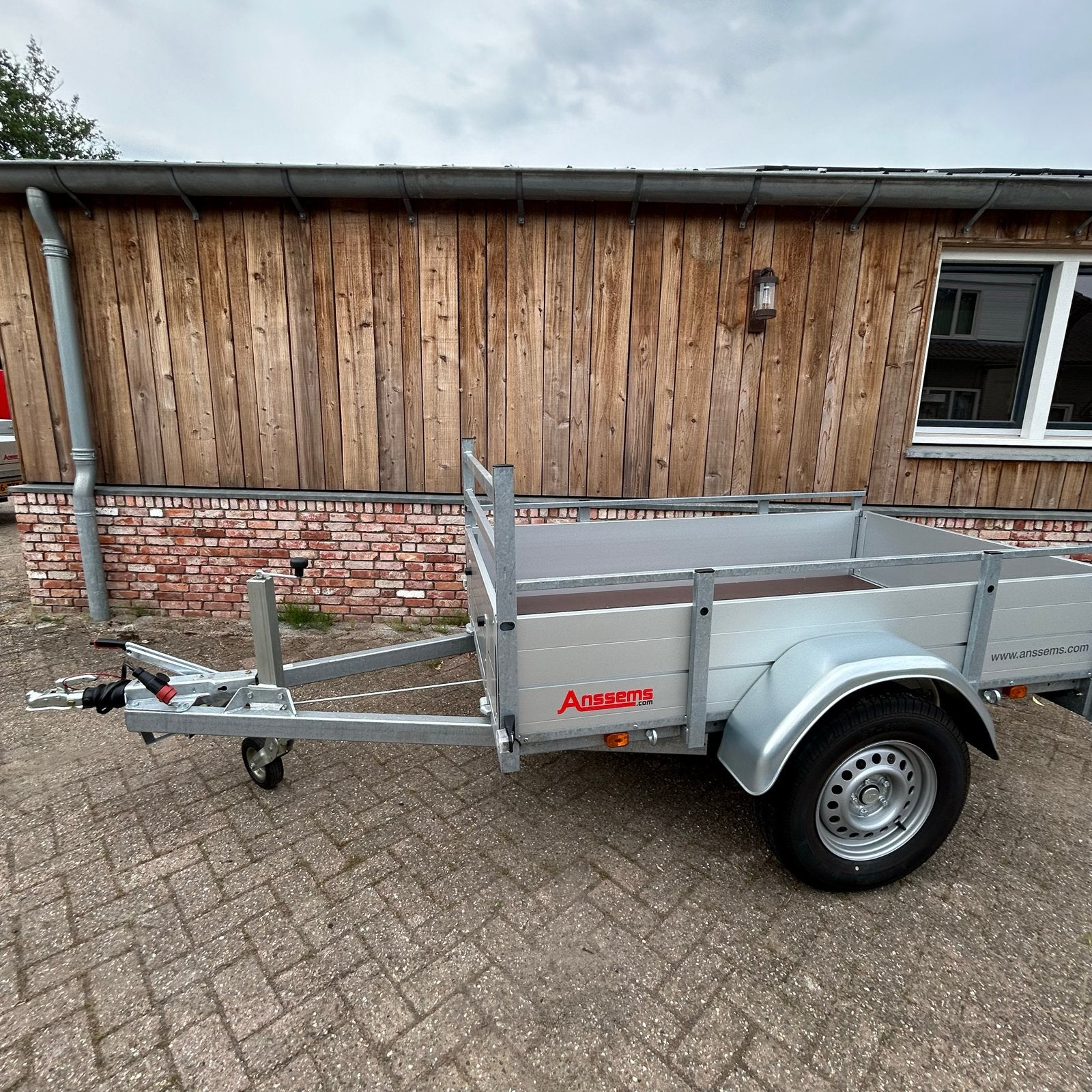 Anssems BSX enkelasser aanhangwagen - 1130kg laadvermogen, Ophalen of Verzenden, Gebruikt