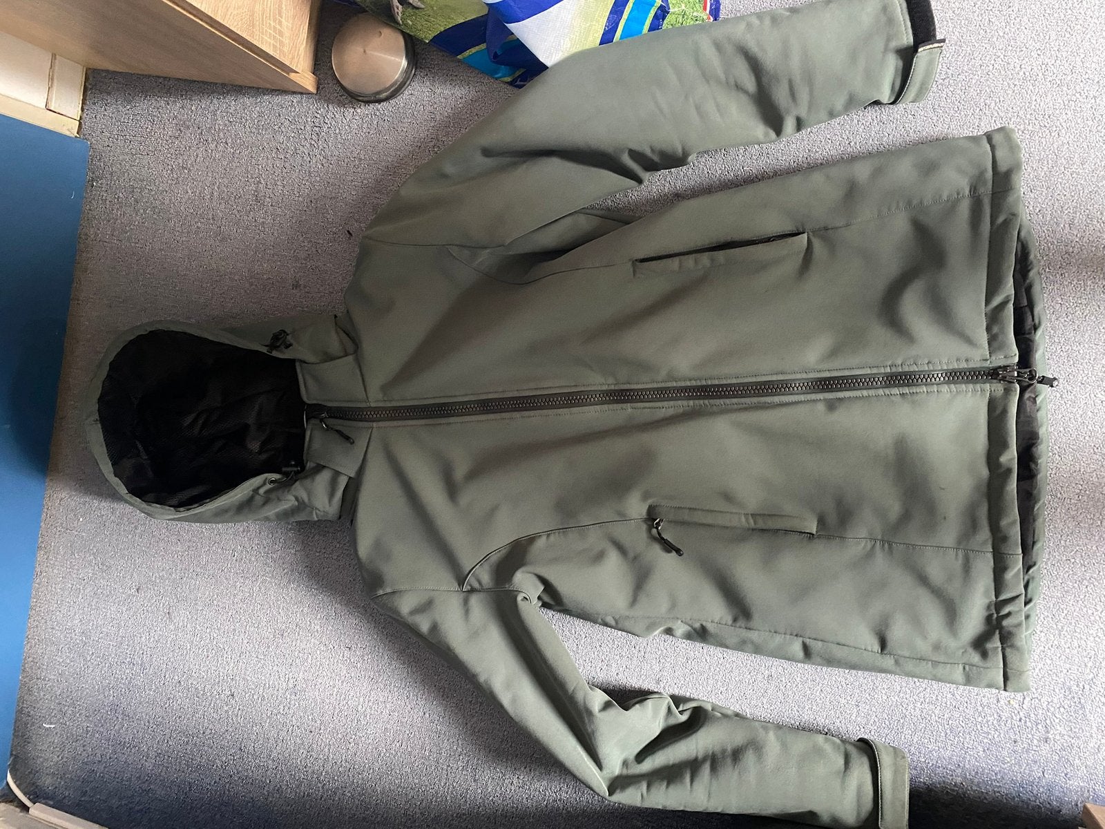 Dames winterjas, Kleding | Dames, Ophalen of Verzenden, Gedragen, Maat 38/40 (M), Groen