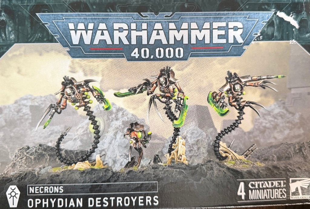 Warhammer 40K Necron Ophydian Destroyers, ., Nieuw, Warhammer, Ophalen of Verzenden