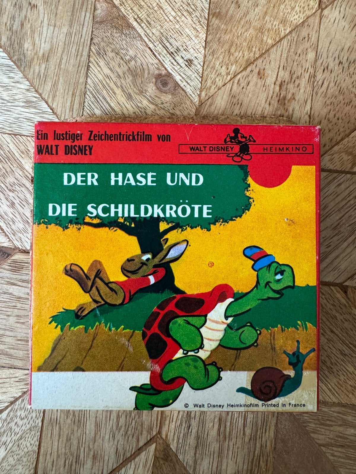 Walt Disney 8mm film: Der hase und die Schildkröte, Ophalen of Verzenden, 8mm film