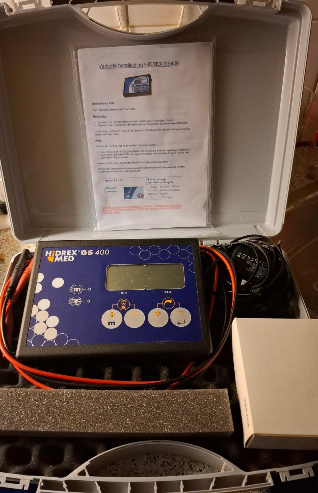 Hidrex gs 400, Ophalen, Zo goed als nieuw, Hand- en Voetverzorging