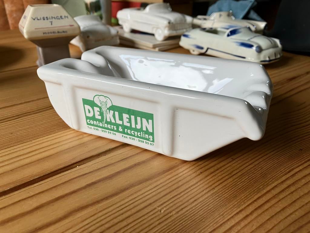 Oude asbak De Kleijn containers & recycling, Ophalen of Verzenden